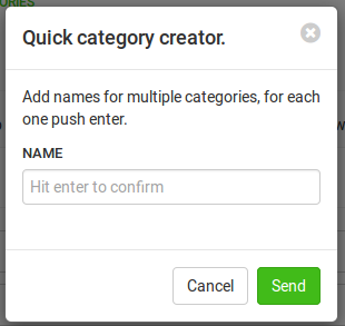 How to add categories and manage them 1